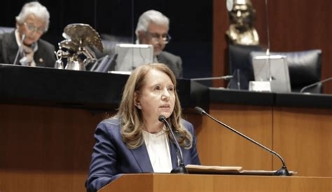 Senado designa a Loretta Ortiz Ahlf como nueva ministra de la SCJN: El pleno del Senado eligió a Loretta Ortiz Ahlf como ministra de la Suprema Corte de Justicia de la Nación (SCJN) para ocupar la vacante que dejará el ministro Fernando Franco González Salas.